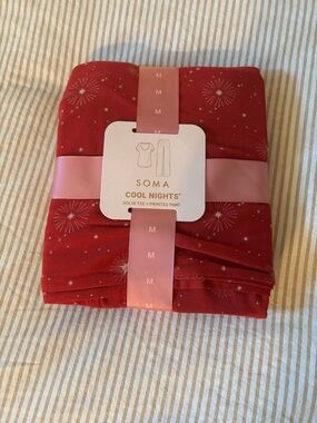Soma Red Cool Nights Set (NWT)